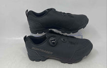 Load image into Gallery viewer, Bontrager Womens Evoke Mountain Black Leather Cycling Bike Shoes Size 4
