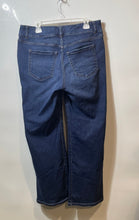 Load image into Gallery viewer, Lane Bryant Womens Blue Denim Pockets Medium Wash High-Rise Wide-Leg Jeans Sz 16
