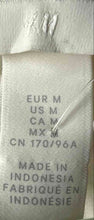 Load image into Gallery viewer, H&amp;M Womens White Long Sleeve Round Neck Tie Keyhole Back Cropped Blouse Top Sz M
