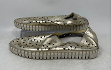 Load image into Gallery viewer, Eric Michael Womens Gold Tone Round Toe Slip-On Shoes Size EUR 38

