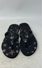Load image into Gallery viewer, Coach Womens Black Printed Slip-On Flip-Flop Sandals Size 8
