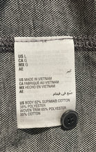 Load image into Gallery viewer, Alfani Mens Gray Long Sleeve Point Collar Classic Button-Up Shirt Size L
