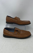 Load image into Gallery viewer, Tommy Hilfiger Mens Tmaldez-R Brown Slip-On Round Toe Boat Shoes Size 10
