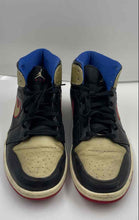 Load image into Gallery viewer, Nike Mens Air Jordan 1 Mid 554724-013 Multicolor Lace-Up Basketball Shoes Sz 11
