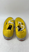 Load image into Gallery viewer, Vans Unisex Authentic Yellow Lace-Up Low Top Sneakers Shoes Size M9 W10.5
