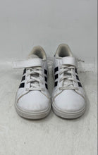 Load image into Gallery viewer, Adidas Kids Grand Court 2.0 GW6521 White Black Low Top Sneakers Shoes Size 13.5K
