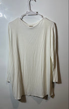 Load image into Gallery viewer, Michael Kors Womens Off White Long Sleeve High-Low Hem Tunic Blouse Top Size XL
