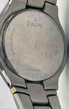 Load image into Gallery viewer, Authentic Bulova Women's Silver Tone/Gold Tone Watch.
