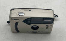 Load image into Gallery viewer, Nikon Fun Touch 6 Silver Built-In Flash Point &amp; Shoot Film Camera
