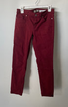 Load image into Gallery viewer, Calvin Klein Womens Red Classic 5-Pocket Design Belt Loops Skinny Jeans Size 6
