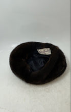 Load image into Gallery viewer, Lenore Marshall New York Womens Brown Faux Fur Lined Classic Beret Hat

