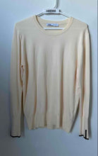 Load image into Gallery viewer, Zara Womens Beige Knitted Crew Neck Long Sleeve Pullover Sweater Size XXL
