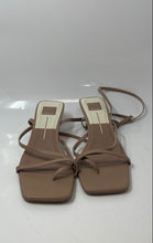 Load image into Gallery viewer, Dolce Vita Womens Beacon Beige Leather Buckle Block Heel Strappy Sandals Size 11
