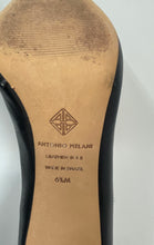 Load image into Gallery viewer, Antonio Melani Womens Lillian Black Leather Pointed Toe High Pump Heels Sz 6.5M

