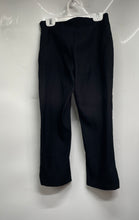 Load image into Gallery viewer, Zara Womens Black Flat Front Side Zip Straight Leg Trouser Pants Size Small
