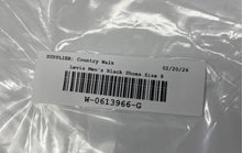 Load image into Gallery viewer, Levi's Mens Anikin NL 51064154AB Black Lace-Up Low Top Sneakers Shoes Size 8
