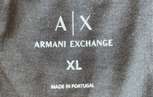Load image into Gallery viewer, Armani Exchange Mens Black Cotton Short Sleeve Crew Neck Graphic T-Shirt Size XL

