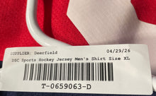Load image into Gallery viewer, DSC Sports Mens Red Florida Panthers Sam Bennett #6 Showcase Hockey Jersey Sz XL
