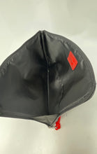 Load image into Gallery viewer, Salvatore Ferragamo Parfums Womens Alitalia Magnifica Black Toiletry Bag Worn
