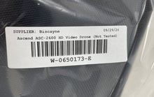 Load image into Gallery viewer, Ascend Aeronautics ASC-2600 Black Premium HD Video Ready To Fly Drone Not Tested
