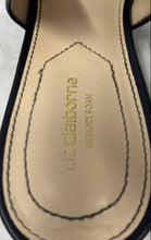 Load image into Gallery viewer, Liz Claiborne Womens Chapel Black Casual Slingback Flats Size 10M
