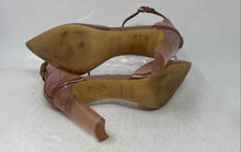 Load image into Gallery viewer, Aldo Womens Deedee Nude Pointed Toe Ankle Strap Block Pump Heels Size 9
