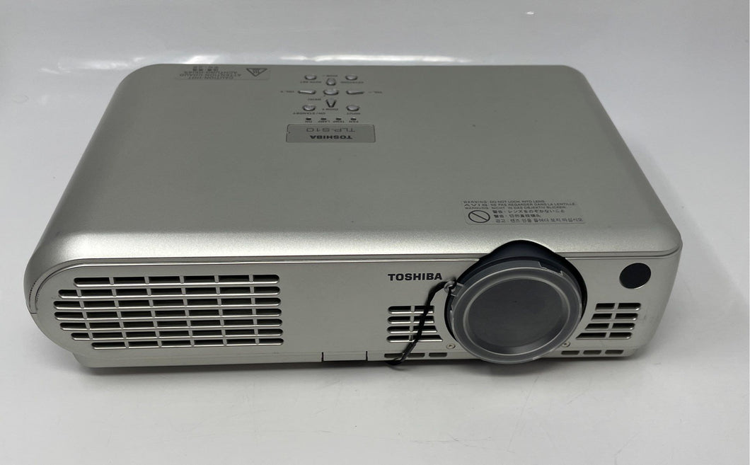 Toshiba TLP-S10 Silver Portable Multimedia Home Theater Projector Not Tested