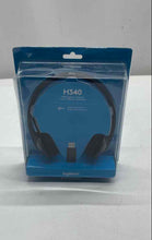 Load image into Gallery viewer, Logitech H340 USB Computer Headband On The Ear Headset Not Tested
