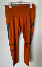 Load image into Gallery viewer, Adidas By Stella McCartney Womens Brown Skinny Leg Sports Ankle Leggings Size L

