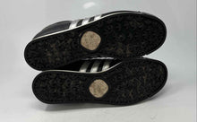 Load image into Gallery viewer, Adidas Mens Samoa AQ7907 Black White Leather Lace-Up Sneakers Shoes Size 9.5
