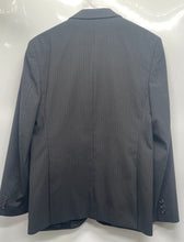 Load image into Gallery viewer, Lauren Ralph Lauren Boys Black Striped Long Sleeve 2-Button Blazer Size 16R
