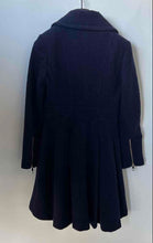 Load image into Gallery viewer, Guess Womens Blue Long Sleeve Double-Breasted Trench Coat Size Small
