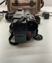 Load image into Gallery viewer, Panasonic Palmcorder Black Video Recorder Camera With Accessories Not Tested
