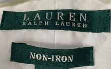 Load image into Gallery viewer, Lauren Ralph Lauren Mens White Long Sleeve Spread Collar Button-Up Shirt Size 2X
