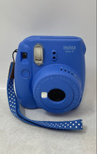 Load image into Gallery viewer, Fujifilm Instax Mini 9 Blue Auto Exposure Instant Film Camera Untested
