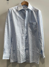 Load image into Gallery viewer, Authentic Christian Dior Mens Light Blue Long Sleeve Dress Shirt Size 14.5
