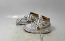 Load image into Gallery viewer, Nike Unisex Baby Air Jordan 1 High OG FD2598-107 White Golden Sneaker Shoes 9C
