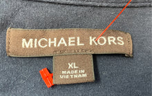 Load image into Gallery viewer, Michael Kors Mens Blue Cotton Short Sleeve Regular Fit Polo Shirt Size XL
