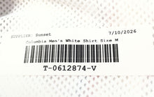 Load image into Gallery viewer, Columbia PFG Womens White Short Sleeve Collared Button-Up Shirt Size Medium
