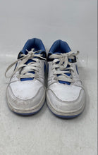 Load image into Gallery viewer, Nike Boys Full Force Low FV5929-102 White Blue Lace-Up Sneakers Shoes Size 4.5Y
