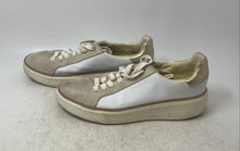 Load image into Gallery viewer, Cole Haan Womens GrandPro Topspin Beige White Leather Sneakers Shoes Size 8B
