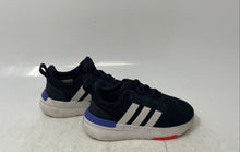 Load image into Gallery viewer, Adidas Kids Racer TR21 H04229 Black White Blue Orange Sneaker Shoes Size 7K
