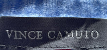 Load image into Gallery viewer, Vince Camuto Womens Blue Knitted V-Neck Long Sleeve Pullover Sweater Size XS
