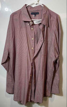 Load image into Gallery viewer, Tommy Hilfiger Mens Purple Mini Houndstooth Collared Button-Up Shirt Size XXL
