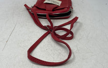 Load image into Gallery viewer, Pelletteria Artigianale Womens Red Leather Adjustable Strap Crossbody Bag w/ Tag
