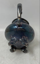 Load image into Gallery viewer, Reed &amp; Barton Regent Silver-Tone Ornate Handle And Footed Creamer Boat Dish
