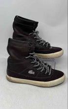 Load image into Gallery viewer, Lacoste Mens Avignon LB Brown Leather Lace-Up Ankle Boots Size 7
