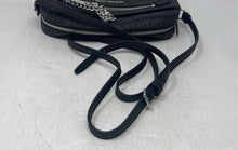 Load image into Gallery viewer, Michael Kors Womens Jet Set Black Monogram Print Leather Shoulder Crossbody Bag
