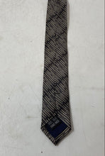 Load image into Gallery viewer, Capuccini Mens Gray Printed Silk Adjustable Formal Designer Tie
