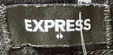Load image into Gallery viewer, Express Womens Black Denim Dark Wash Distressed Skinny Leg Jeans Size 2S

